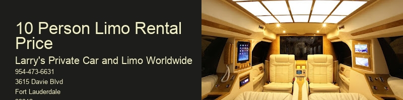 3 Hour Limo Rental Near Me