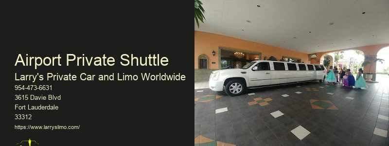 Private Car Airport Service