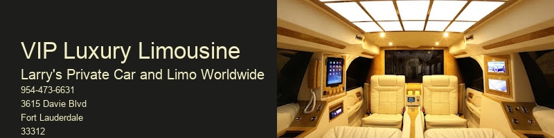 Larry's Private Car And Limo Worldwide